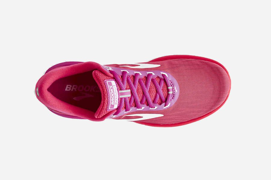 Brooks Pureflow 7 Road Running Shoes Womens - Pink/White - EIBMH-4123